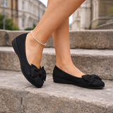 Naisten balettitossut | Slip-on, rusetti | Tyylikäs tyyli