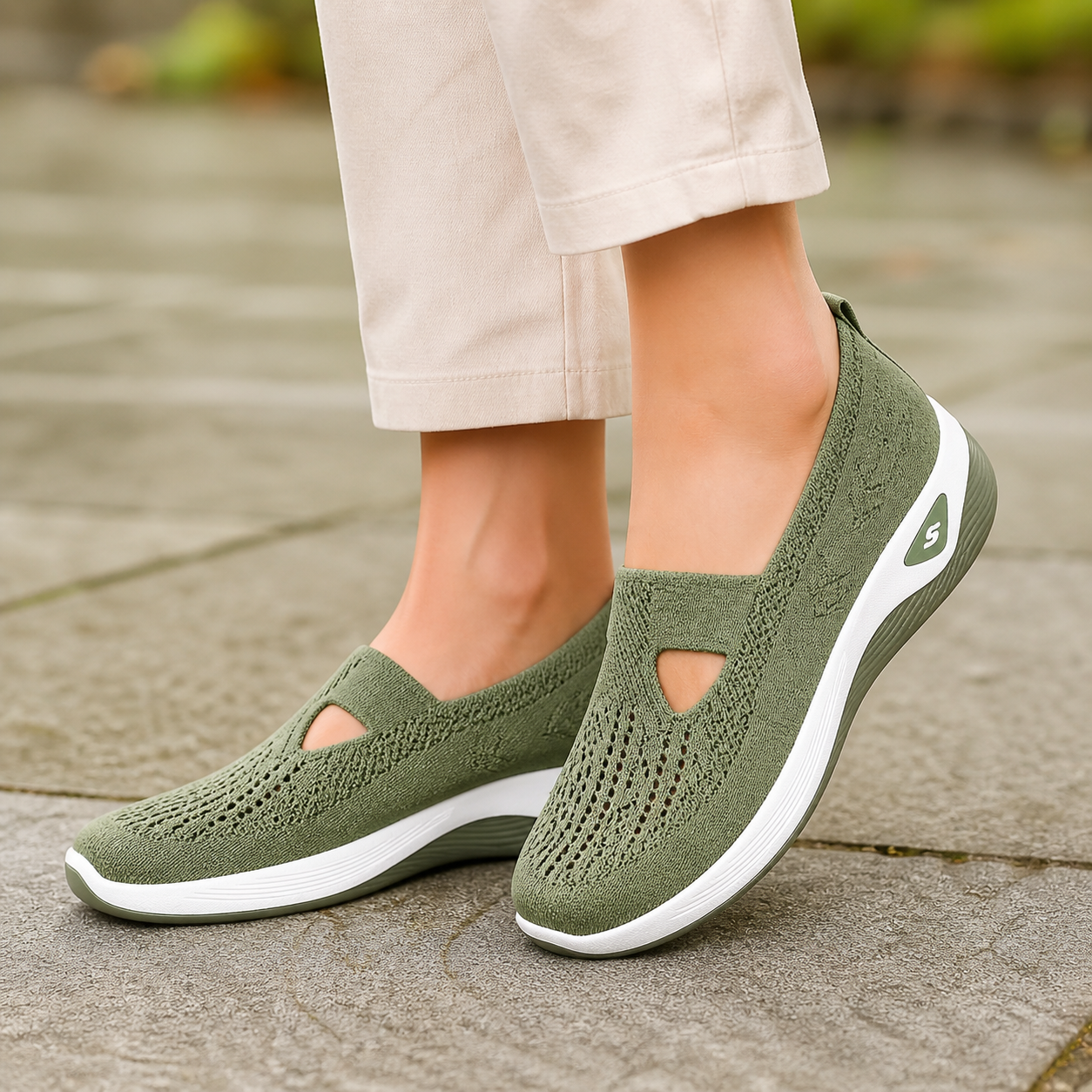 Ortopediset kengät | Naisten, mukavat slip-on | Hengittävät ja kevyet