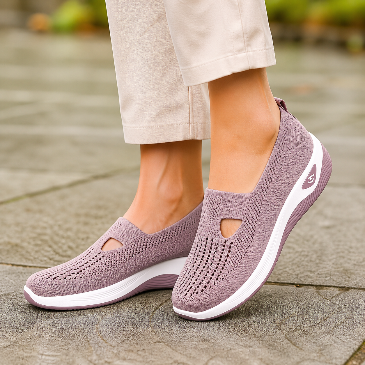 Ortopediset kengät | Naisten, mukavat slip-on | Hengittävät ja kevyet