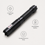 Groene laserpointer | Krachtige handzame laser, lange afstand | BlazeBeam