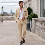 Herredragt | Slim Fit To-delt, Elegant | Fest Business