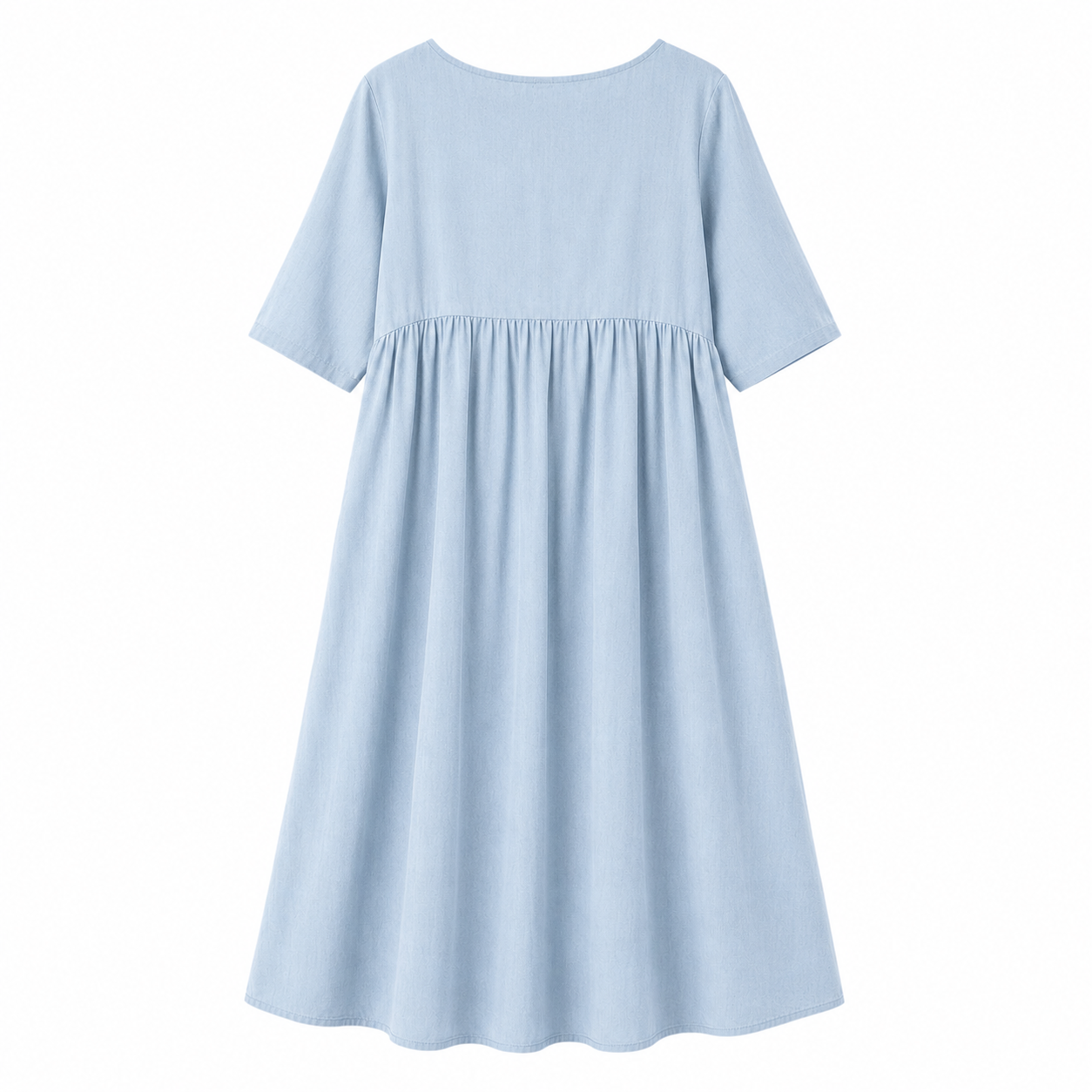 Pellavamekko | Taskullinen Maxi Mekko, Väljä | Rennon Tyylikäs