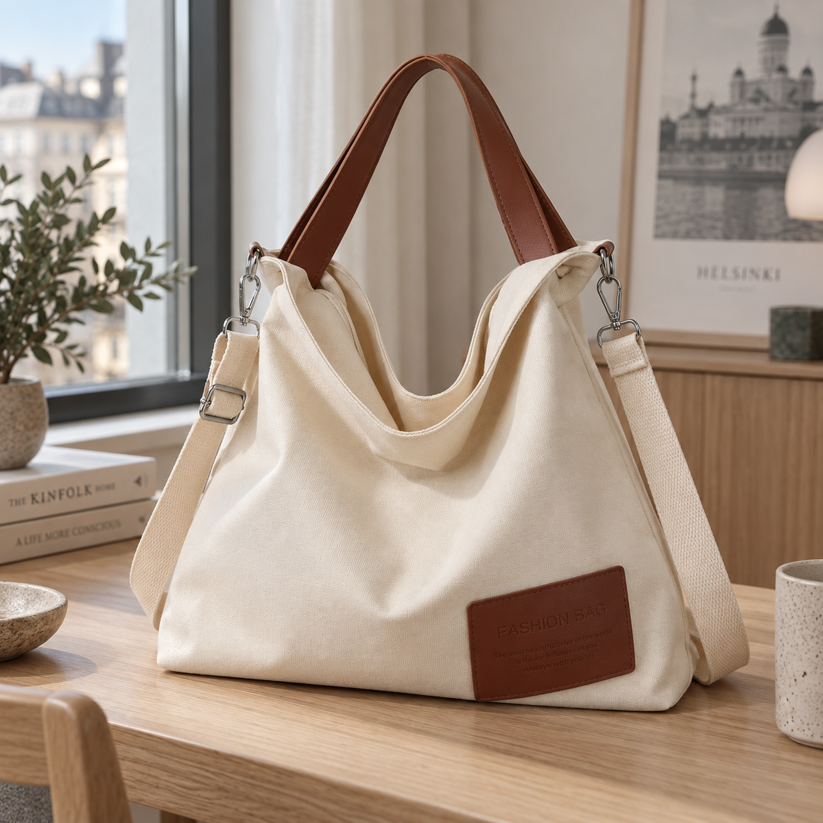 古風なショッピングバッグ | 調節可能なショルダーストラップ | 収集家向け