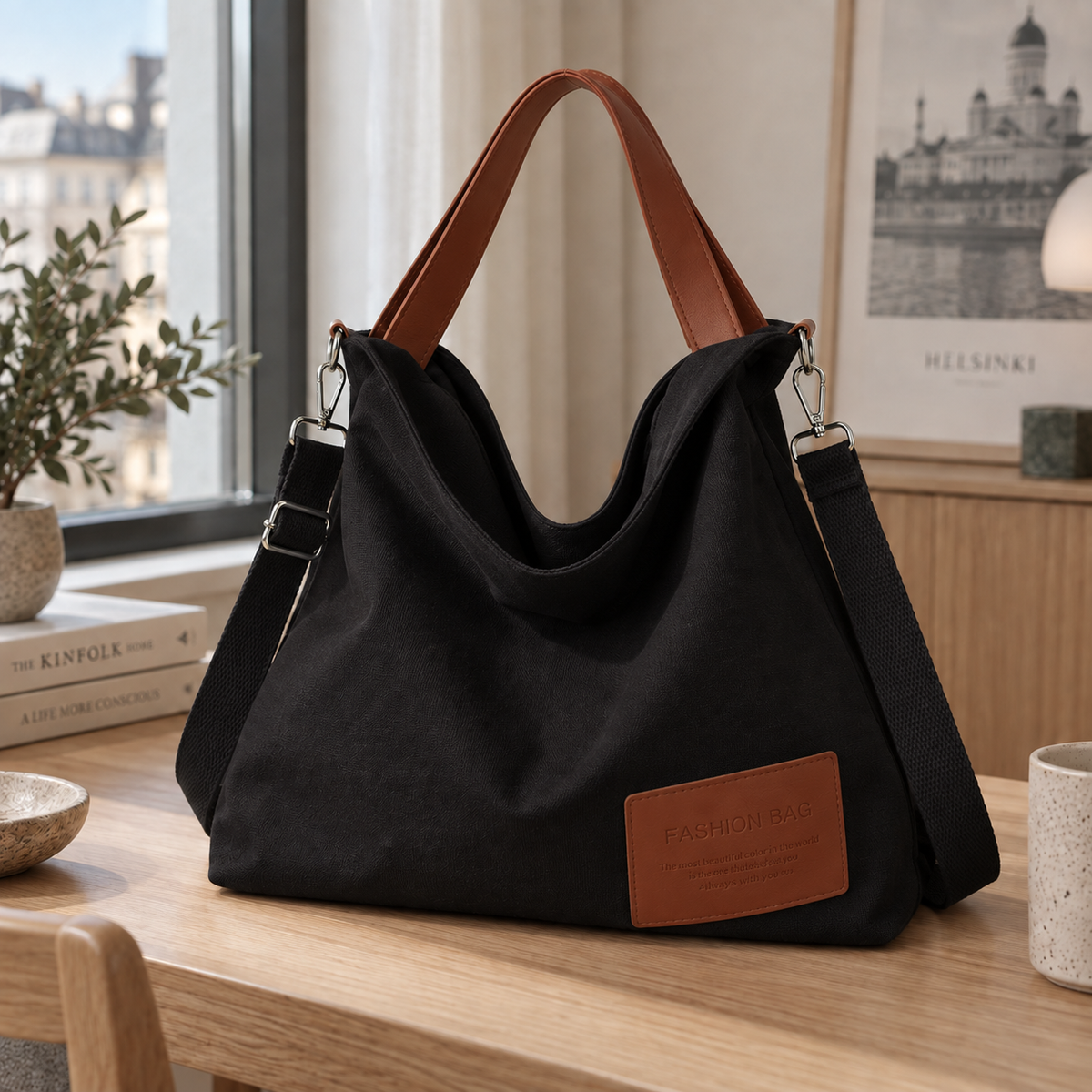 古風なショッピングバッグ | 調節可能なショルダーストラップ | 収集家向け