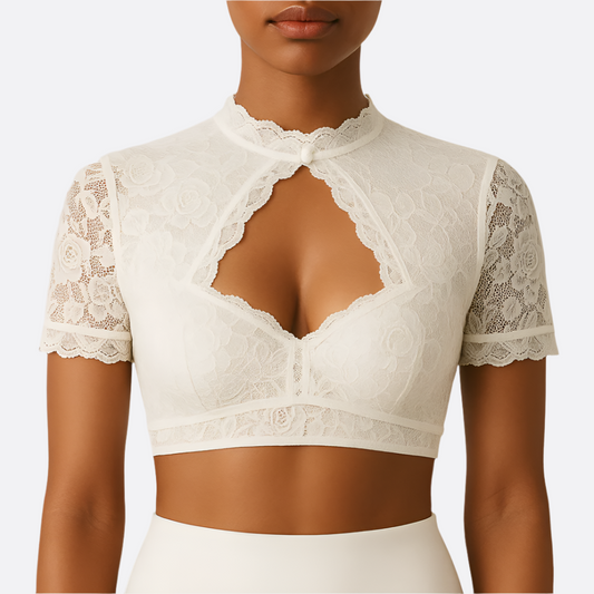Damen Dirndl Bluse - Baumwolle - Oktoberfest Nationaltracht - Festliche Bequemlichkeit