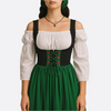 Naisten Pitkä Oktoberfest Dirndl Mekko - Kevyt Materiaali - Perinteinen Suunnittelu