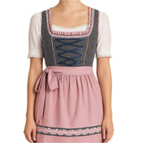 Naisten Dirndl Mekko - Puuvilla - Oktoberfest Tracht - Juhlavasti