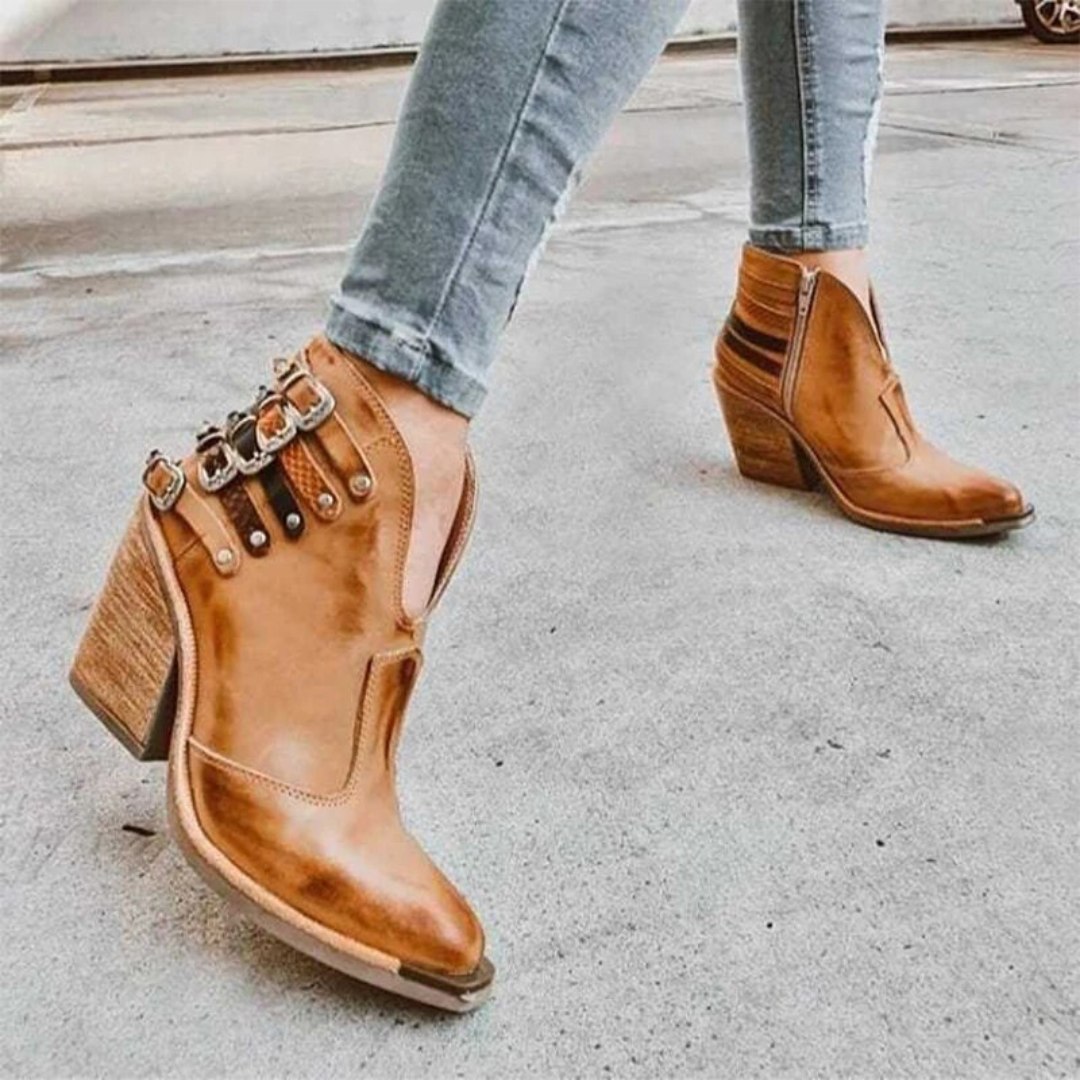 Cowboykengät Isadora - Tyylikäs - Mukava - Kestävä-kengät-EmiyoSuomi