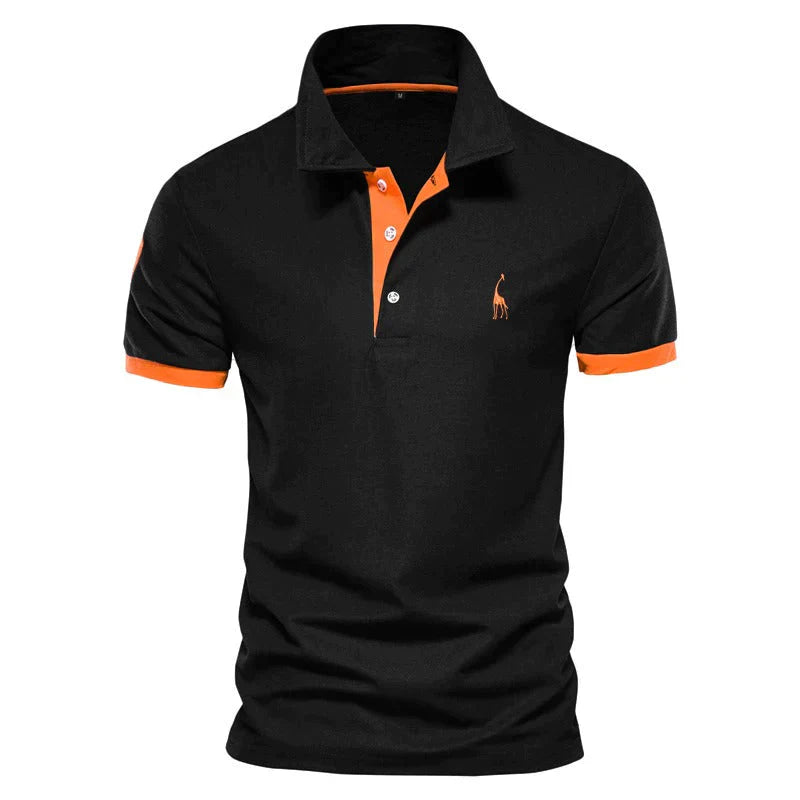 Miesten Polo-paita Klassinen Mukava Puuvilla-RANDOM-EmiyoSuomi