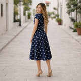 Polka Dot -mekko | Tyylikkäät, iloiset tyyli | Kesämuoti