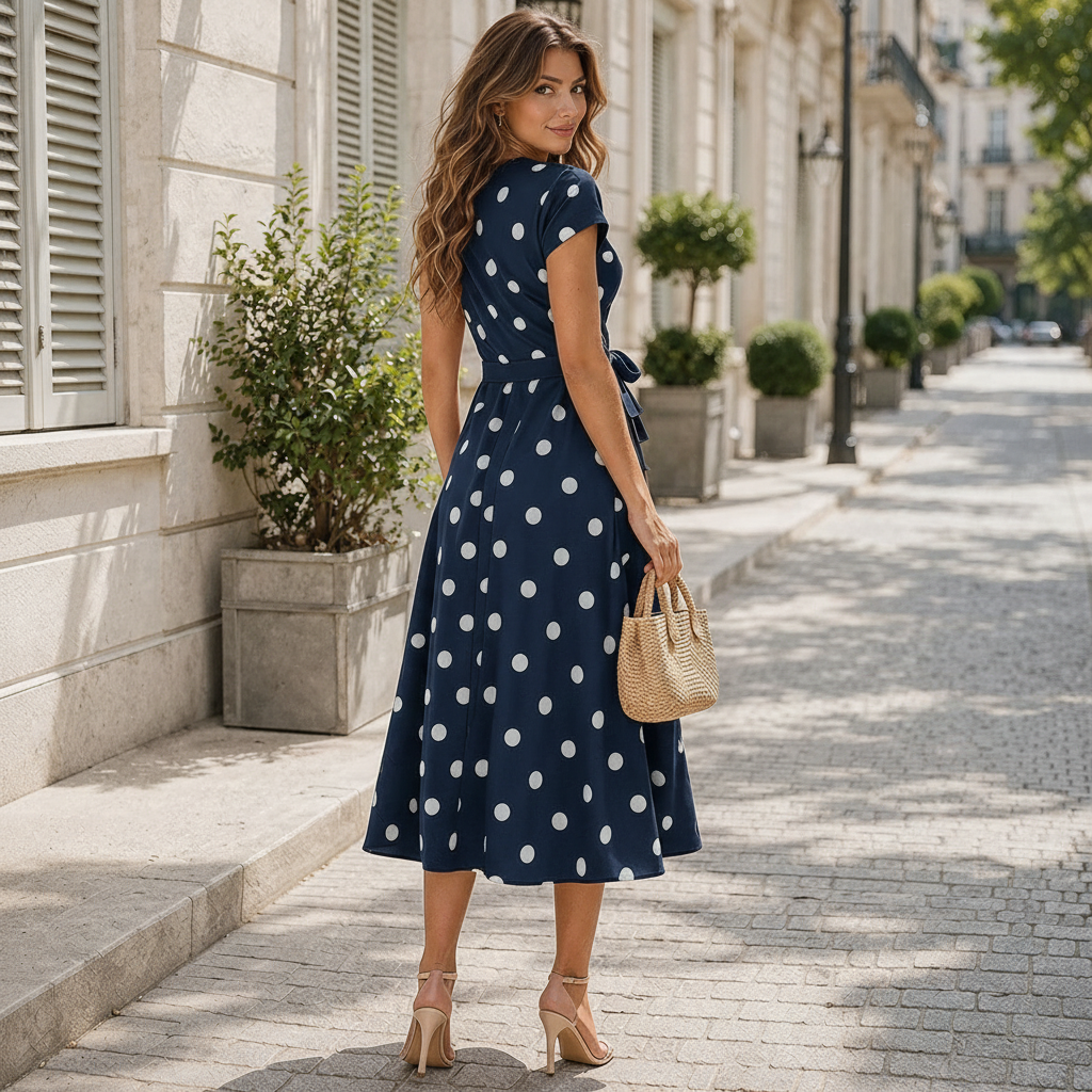 Polka Dot Mekko | Monipuolinen Kesämekko | Tyylikkäät Muodot