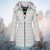Dames Elisa - Lange Gewatteerde Jas - Warm & Stijlvol Comfort
