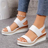Naisten Kiilakorkoiset Sandaalit | Espadrille, Platformityyli | Elastinen Nauha