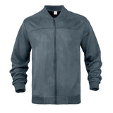 Quinn | Miesten Nahka Bomber-takki | Moderni urbaani tyyli