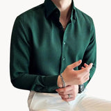 Severin Pitkähiha-paita - Hunajakennomuoto - Elegantti vivano-warszawa