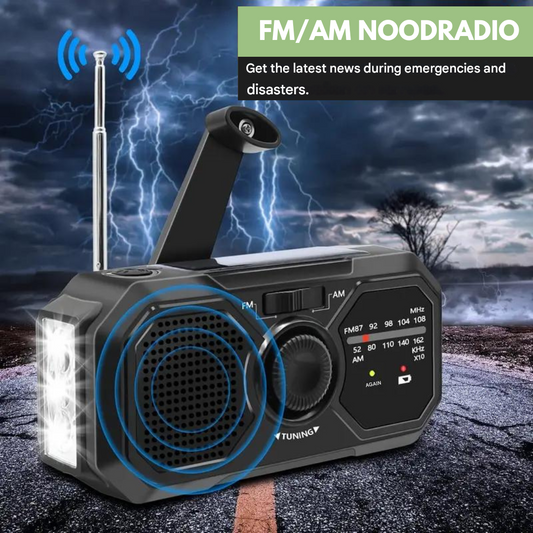 Jännittävä Hätäradio - RescueBeam-***Opwindbare Noodradio - RescueBeam-EmiyoSuomi