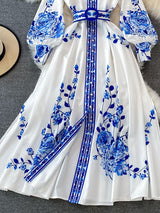 Mekko Anabelle - Elegantti pitkähihaiset naisten mekko-Mekot-EmiyoSuomi