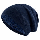 Talvipipo fleece-vuorella slouchy-malli unisex viisi väriä