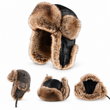 Trapper pipo tekoturkis unisex, tuulenpitävä ulkokuori ja korvaläpät