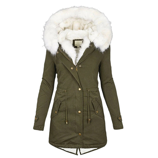 Stilla Stijlvolle Winterjas - Capuchon - Knopen - Warm & Stijlvol