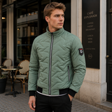 Men’s padded jacket | Lightweight zip-up jacket, casual fall jacket