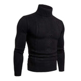Lucian - Hooggesloten Katoenen Trui - Slangpatroon - Comfort & Stijl