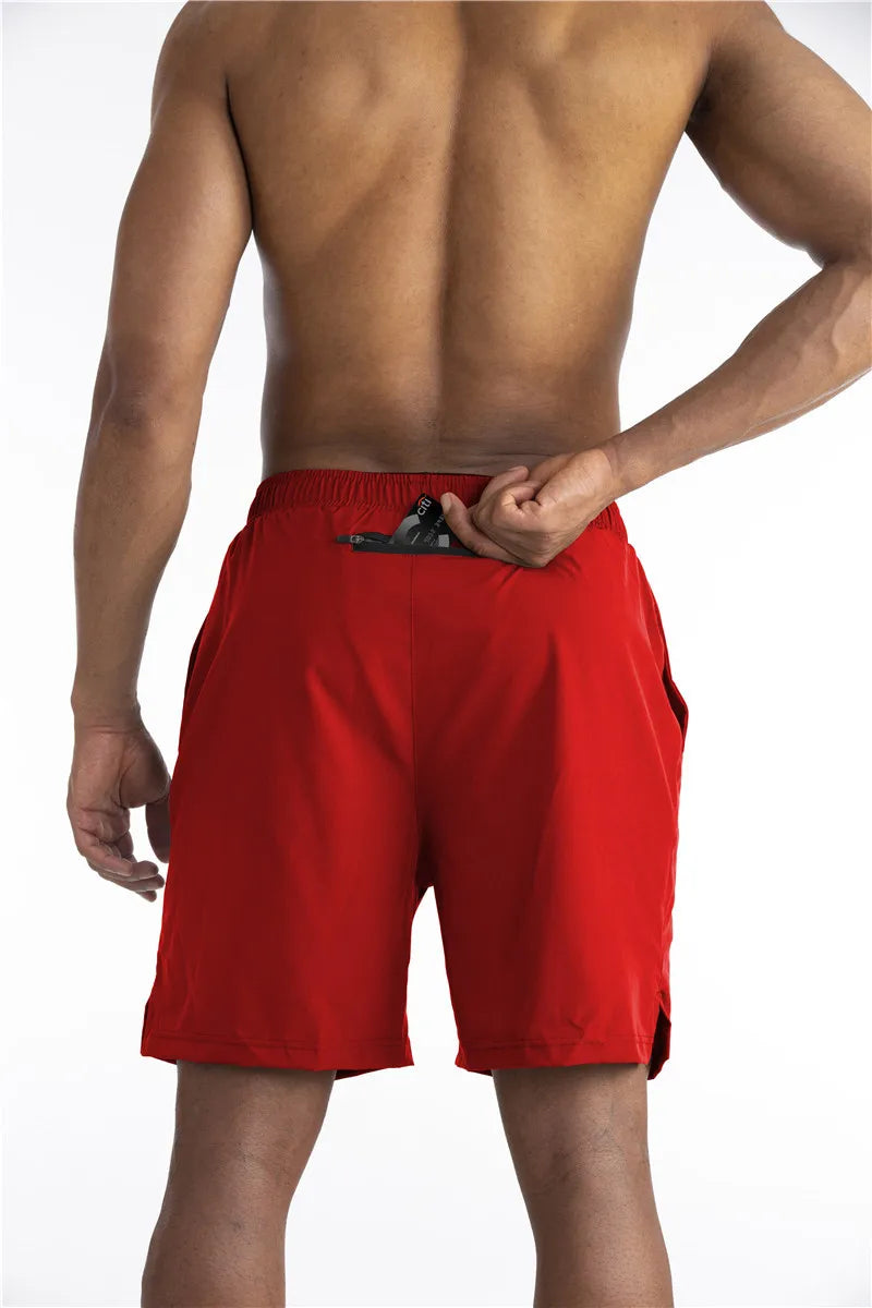 Titan - Juoksushortsit sisävuorella - Puhelintasku-Sportbroek man-EmiyoSuomi