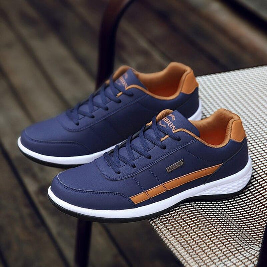 Miesten sneakerit kontrastiväreillä - Tyylikkäät - Mukavat-Kengät Miehet-EmiyoSuomi