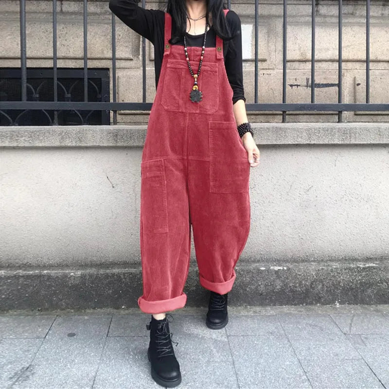 Vintage haalarit | Oversize syystyylinen malli | Naisten rentoon pukeutumiseen