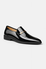 Miesten loaferit lakkanahka muodollinen slip-on