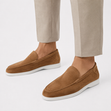 Heren leren instapschoenen | Licht en casual loafers