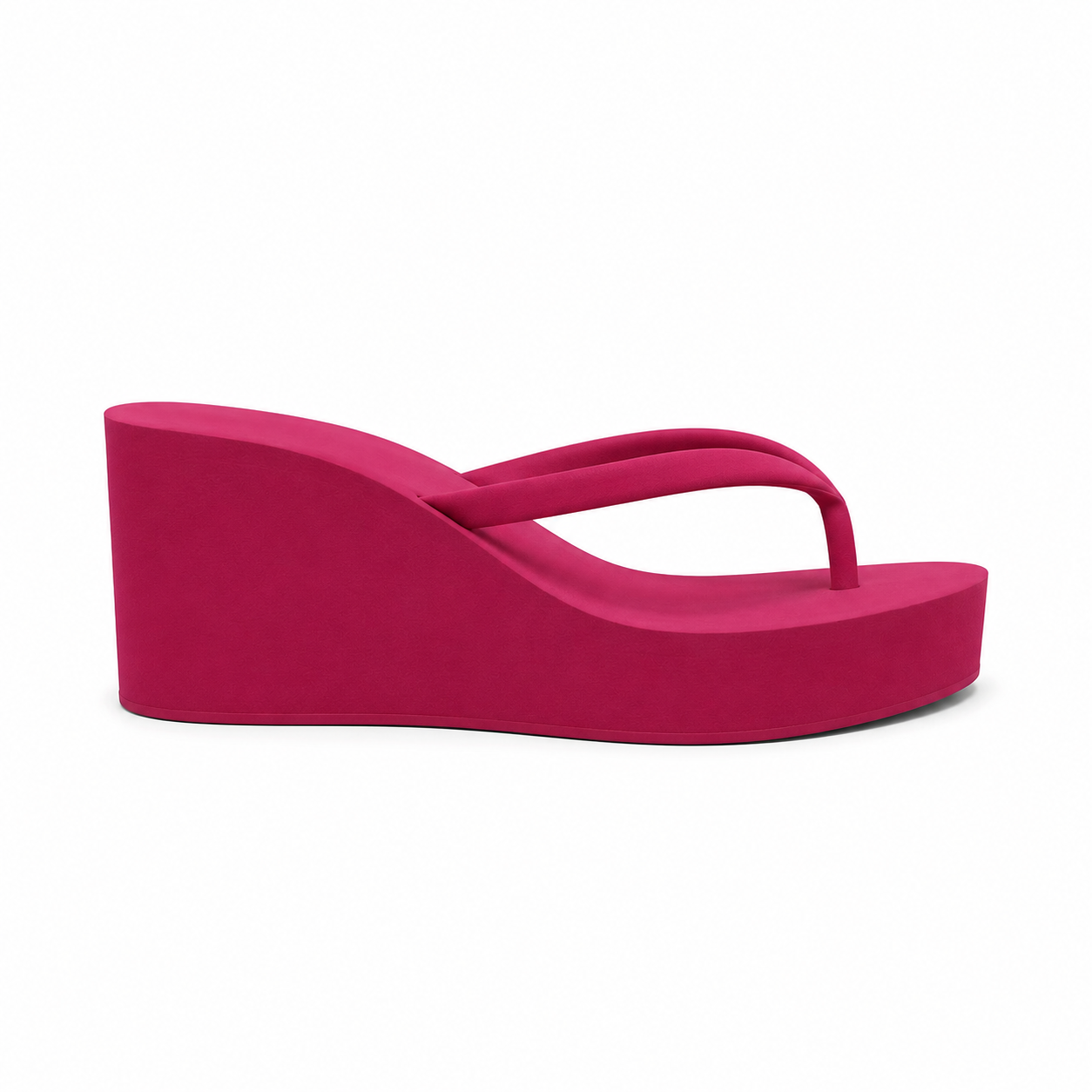 Sandaler flip-flop høj sål forhøjet