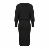 Women's Midi Dress | Knit Dress, Bodycon | Draped Collar