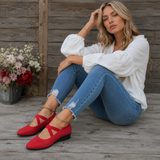 Damen geschlossene Keil-Ballerinas | bequeme Passform für den Alltag