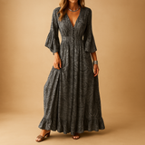 Elise - Pitkä boho-mekko - Tyylikäs ja naisellinen-Mekot-EmiyoSuomi