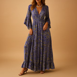 Elise - Pitkä boho-mekko - Tyylikäs ja naisellinen-Mekot-EmiyoSuomi
