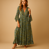 Elise - Pitkä boho-mekko - Tyylikäs ja naisellinen-Mekot-EmiyoSuomi