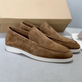 Miesten nahkalohkareita mokkasiini slip-on ergonominen