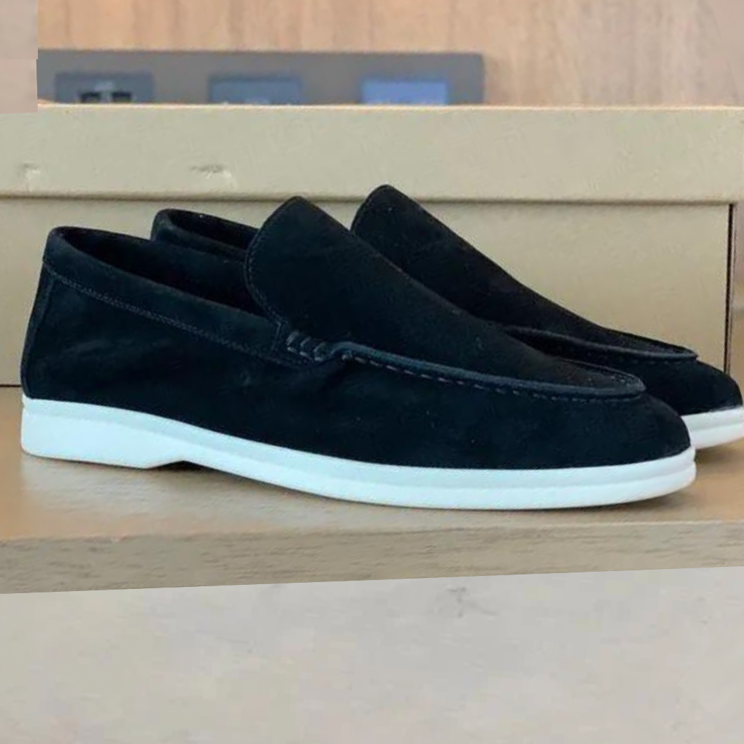 Miesten nahkalohkareita mokkasiini slip-on ergonominen