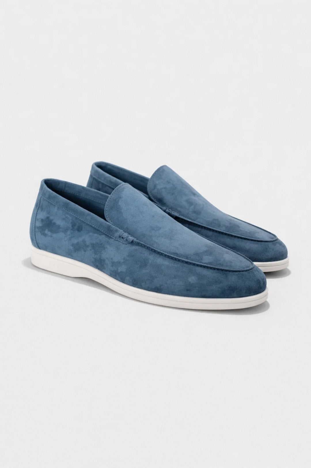 Miesten nahkaiset slip-on kengät, kevyet rennot loaferit