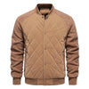 Miesten Bomber-takki | Quilted Varsity Nappisulkija