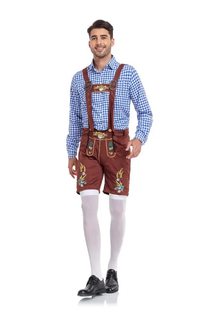 Herre Traditionel Jakke - Kvalitetsmaterialer - Traditionelt Bayersk Design - Fest