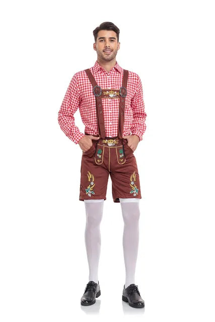 Herre Traditionel Jakke - Kvalitetsmaterialer - Traditionelt Bayersk Design - Fest