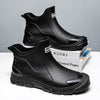 Herren Gummistiefel - Wasserdicht - Rutschfeste Sohlen - Flexibler Einstieg