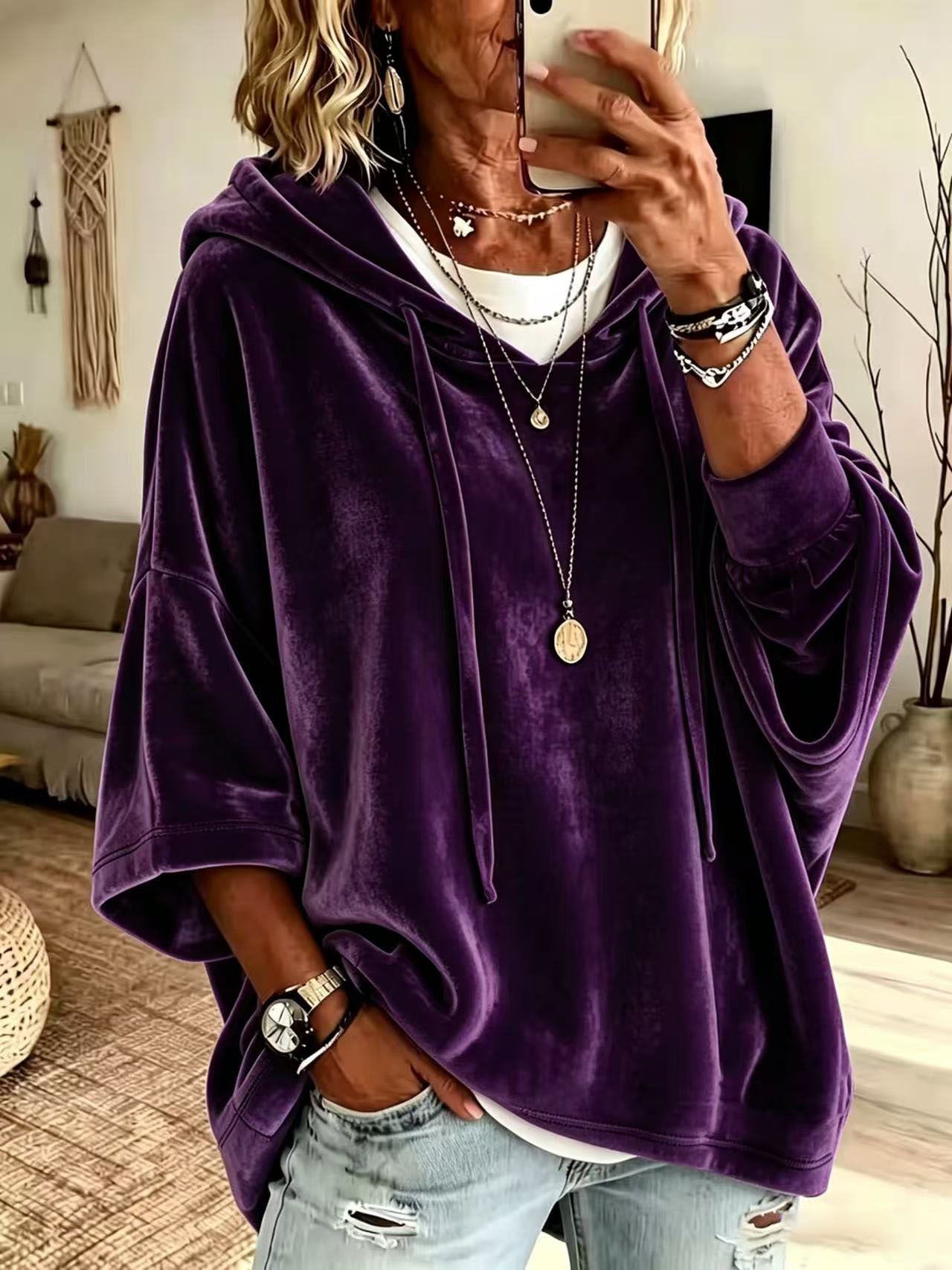 Naisten Hoodie | Oversized istuvuus, kesäillat