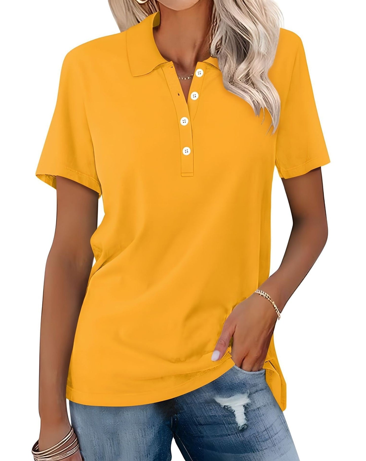 Polo Coton Luxe Naisille - Ajaton - Hengittävä-Kesäasut-EmiyoSuomi