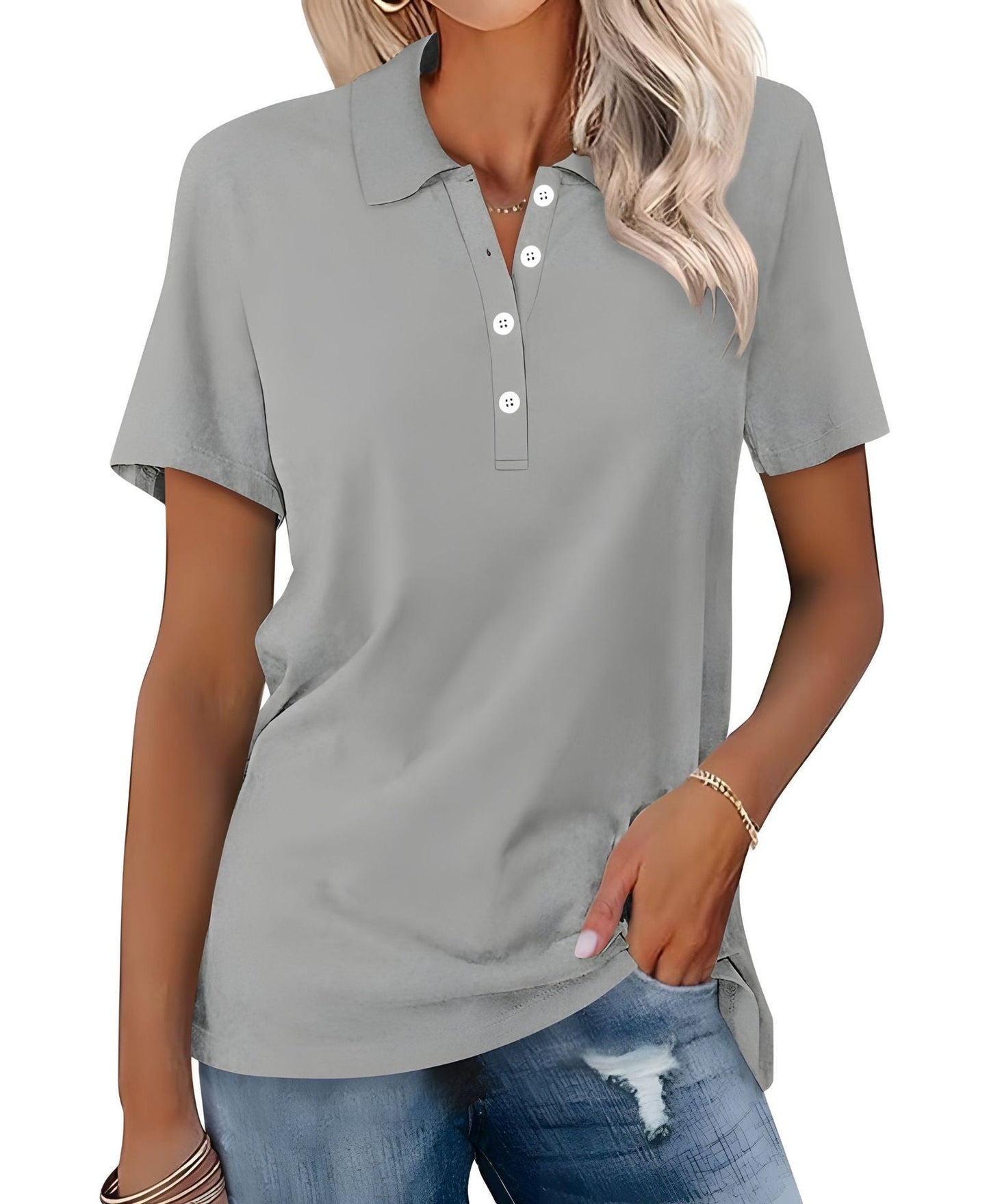 Polo Coton Luxe Naisille - Ajaton - Hengittävä-Kesäasut-EmiyoSuomi