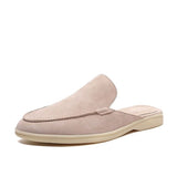 Miesten slip-on mokkasiinit avokantapäällä, matalaprofiilinen rentotyylinen loaferi