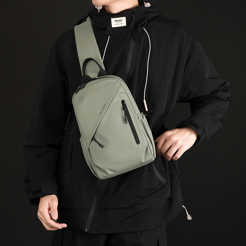 Naisten Sling-Reppu | Ergonominen Olkahihna, Monikäyttöiset Taskut