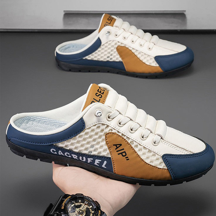Miesten Slip-On Lenkkärit | Ilmava Verkkoneule, Kevyt